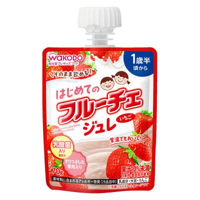 （1歳半頃から）はじめてのフルーチェジュレ　いちご 1個 和光堂 アサヒグループ食品