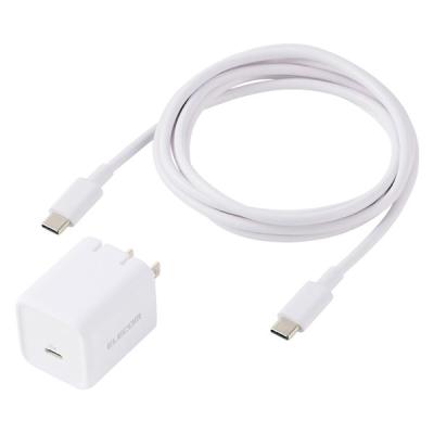 エレコム 45W USBーC タイプC 充電器 PD/PPS対応 GaN II採用 EC-AC12345WH 1個