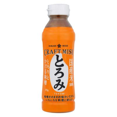 CRAFT MISO とろみ 370g 1個 ひかり味噌 みそ汁 サラダ 炒め物 刺身