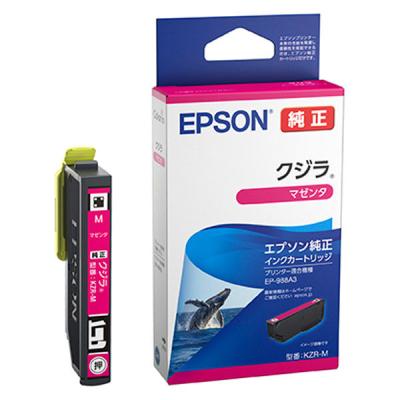 エプソン(EPSON) KZRーM(クジラ)　純正インクカートリッジ マゼンタ 1個
