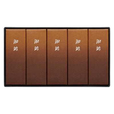 LOHACO - 〈とらや〉小形羊羹珈琲5本入 1箱 三越伊勢丹 サマーギフト