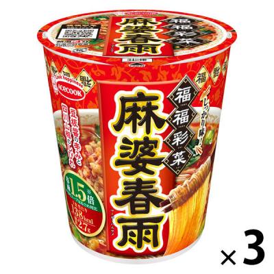 LOHACO - 福福彩菜 麻婆春雨 38g 1セット（1個×3） エースコック