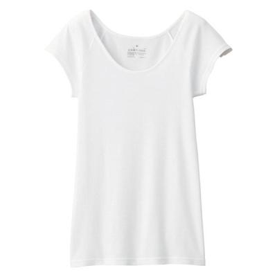 無印良品 レディース 婦人 フライス編みフレンチスリーブＴシャツ 婦人Ｓ 白 良品計画