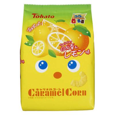 スナック菓子 食べきりサイズ キャラメルコーン　日向夏＆レモン味 62g 1個