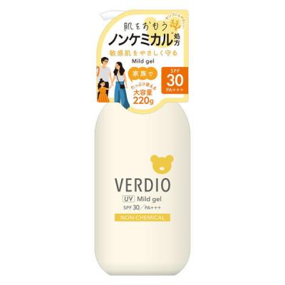 ベルディオ UVマイルドジェルN ポンプ 220g SPF30・PA+++ 近江兄弟社
