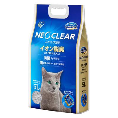 猫砂 ネオクリア ベントナイト 5L 1袋 アイリスオーヤマ