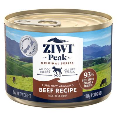 ジウィピーク 総合栄養食 ドッグ缶 グラスフェッド ビーフ レシピ 170g 1缶 トランペッツ ZIWI Peak ドッグフード
