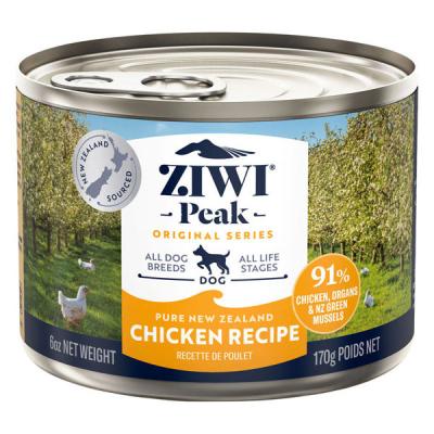 ジウィピーク 総合栄養食 ドッグ缶 フリーレンジチキン レシピ 170g 1缶 トランペッツ ZIWI Peak ドッグフード