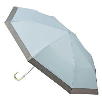 サンブロックラボ 遮夏クール晴雨兼用傘 3段コンパクト ブルー 1個 日傘 折りたたみ傘 UVカット・遮光率100% コジット