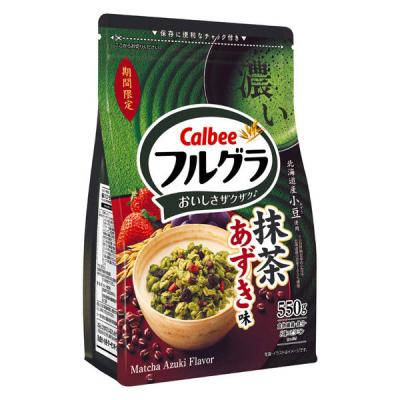 550gフルグラ抹茶あずき味　１袋　カルビー　シリアル