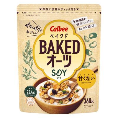 360gベイクドオーツＳＯＹ　１袋　カルビー　シリアル