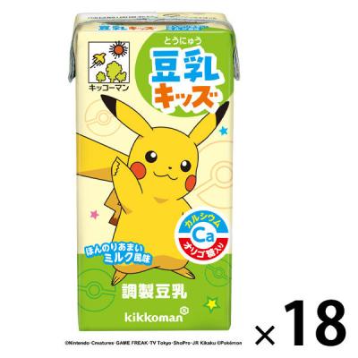 キッコーマン 豆乳キッズ ほんのりあまいミルク風味 160ml 1箱（18本入）