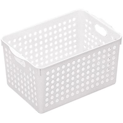 【アウトレット】イノマタ化学　ストックバスケット　ディープ　4577　1袋（5個入）