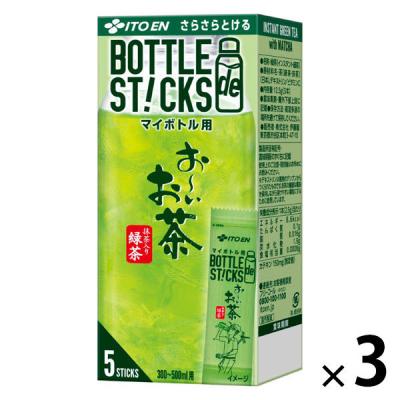 LOHACO - 伊藤園 さらさらとける BOTTLE de STICKS おーいお茶 抹茶