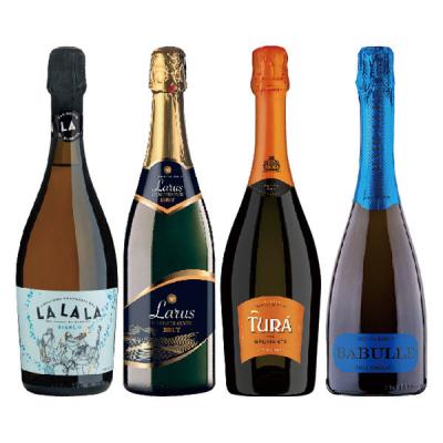 イタリア 辛口 スパークリングワイン4本セット 1セット（750ml×4本） モンテ物産 飲み比べ