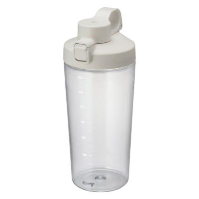 無印良品 広口で洗いやすい　目盛り付き　ワンタッチボトル 白　約７００ｍＬ  良品計画