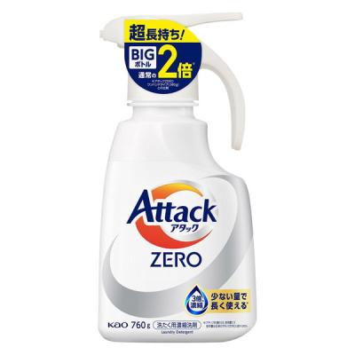 アタックZERO ワンハンドタイプ 企画品 大サイズ 760g 1個 濃縮液体洗剤 花王