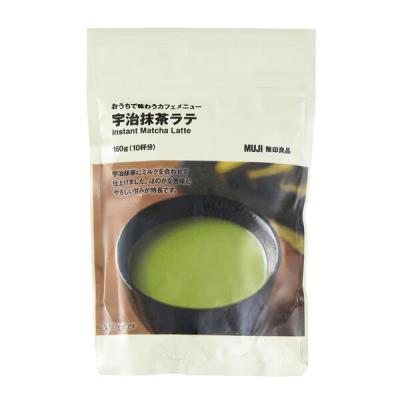 無印良品 おうちで味わうカフェメニュー　宇治抹茶ラテ １６０ｇ  良品計画