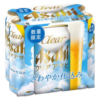 (数量限定)ビール類 クリアアサヒ さわやか仕込み 缶 500ml 6本