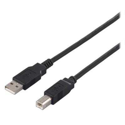 バッファロー USB2.0 A to B ケーブル 2.0m ブラック BU2AB20BK 1個