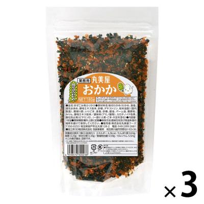 丸美屋　業務用　混ぜ込みわかめ　おかか　1セット（1袋（180g）×3）　ふりかけ