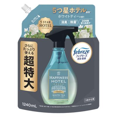 ファブリーズ レノア 消臭芳香剤 布用 ホワイトティー 詰め替え 1240mL 1個 P＆G