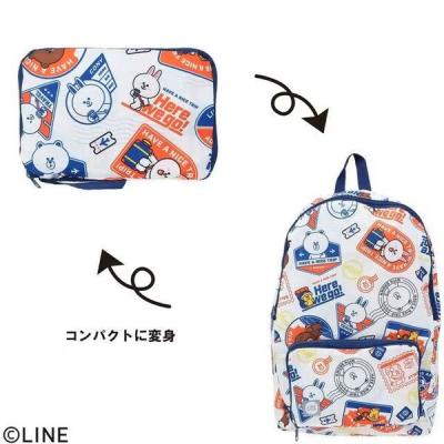 【アウトレット】丸眞 エコリュック LINE ナイストリップ 1個