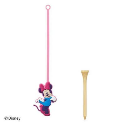ディズニー　ミニーマウス　スタンダードピンク　ティーキーパー ゴルフ(ティー1本付)