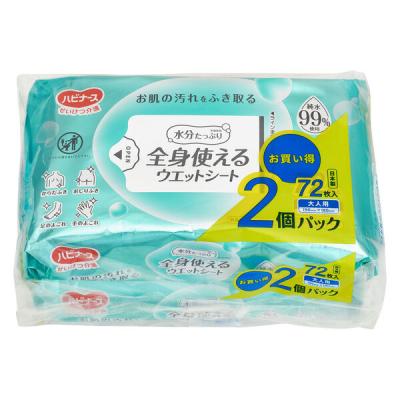 ピジョンタヒラ株式会社 全身使えるウェットシート　1セット(432枚入：144枚×３個 )　