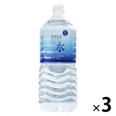 LOHACO - 海洋深層水 あなたのからだに近い水 2L 1セット（3本）ケー
