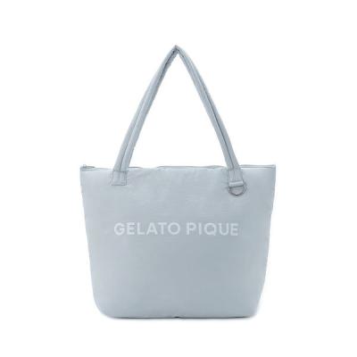 LOHACO - ロゴトートバッグ ブルー GELATO PIQUE/ジェラート ピケ
