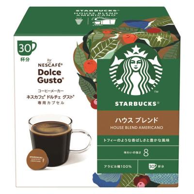 スターバックス ハウス ブレンド ネスカフェ ドルチェ グスト 専用カプセル 1箱（30杯分）