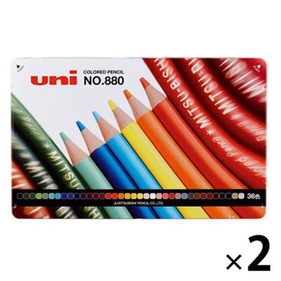 LOHACO - 三菱鉛筆(uni) 色鉛筆 12色セット No.880 12C K88012CP 1