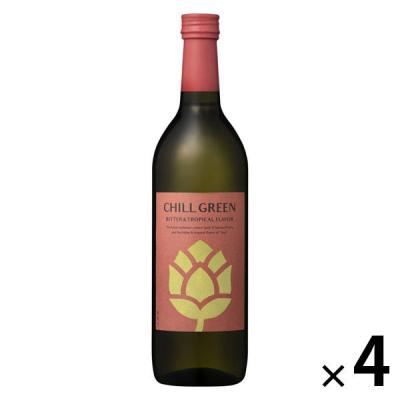 チルグリーン ビター＆トロピカル 25度 720ml 瓶 1セット（4本） ボタニカル系麦焼酎 濱田酒造 CHILL GREEN