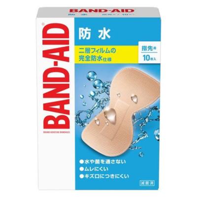 【アウトレット】【Goエシカル】訳あり Kenvue バンドエイド　防水　指先用　10枚入 4901730230230 1箱