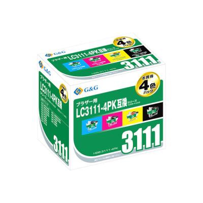 LOHACO - G＆G ブラザー（brother）用 互換インクカートリッジ HBB