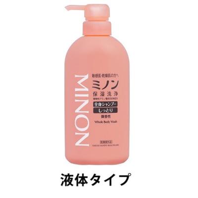 LOHACO - ミノン 全身シャンプー しっとりタイプ 本体450mL 第一三共
