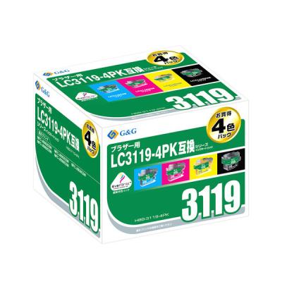 LOHACO - G＆G ブラザー（brother）用 互換インクカートリッジ HBB