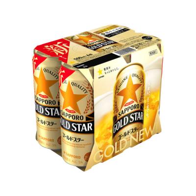 【セール】第3のビール　新ジャンル GOLDSTAR (ゴールドスター)　500ml　1パック(6本)　缶