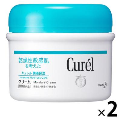 Curel（キュレル） 薬用クリーム ジャー 90g ×2個　 花王　敏感肌