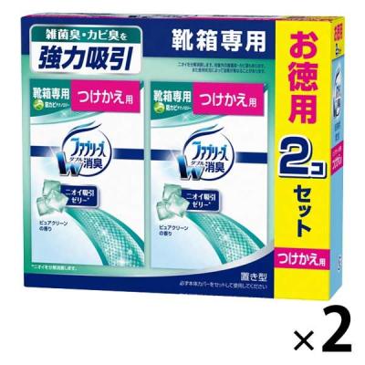 ファブリーズ 靴箱専用 置き型 ピュアクリーンの香り 付け替え用 130g 1パック（130g×4個）消臭剤 Ｐ＆Ｇ