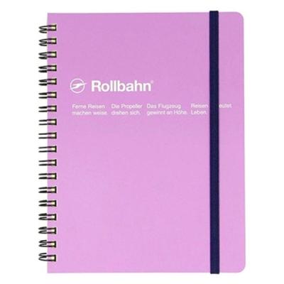 LOHACO - ロルバーン ポケット付メモ M A6相当 5mm方眼 ライトパープル