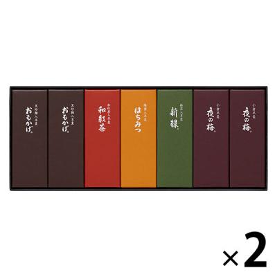 LOHACO - 三越伊勢丹 〈とらや〉 小形羊羹7本入 【2個】 紙袋付き 手
