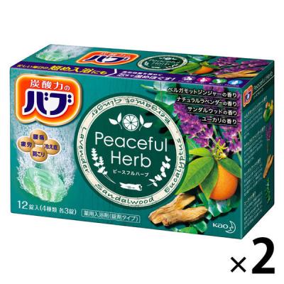 LOHACO - バブ ミルキーアロマ 12錠×2箱 入浴剤 花王 （にごりタイプ）