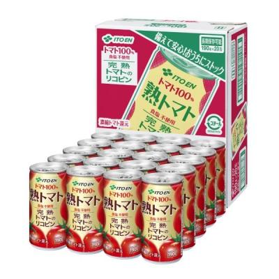 LOHACO - 伊藤園 トマトジュース 熟トマト 190g 1セット（40缶） 長期
