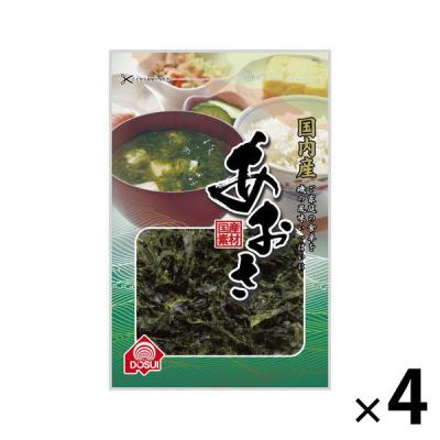 【アウトレット】ドースイ 国内産あおさ 1セット（8g×4袋）　青のり　青海苔　あおのり　アオサ　乾燥　海藻