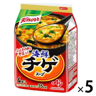 クノール 海鮮チゲスープ 5袋　インスタントスープ　味の素