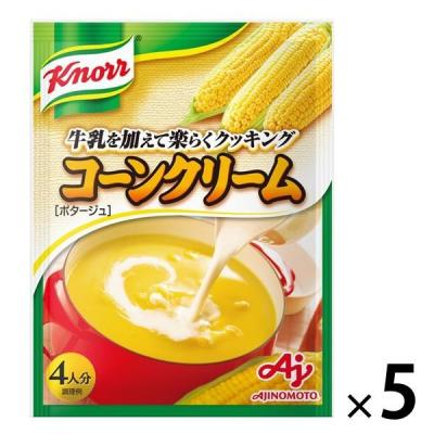 クノール　スープ コーンクリーム（4人分） 5個　味の素