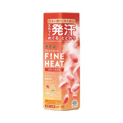 薬用 入浴剤 炭酸 きき湯 ファインヒート スマートモデル 400g 1個 透明タイプ 疲労回復 医薬部外品 アース製薬