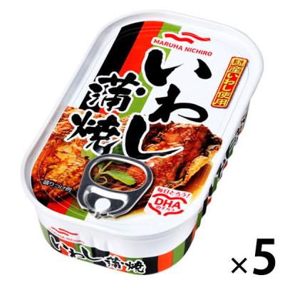 マルハニチロ いわし蒲焼 100g 5個 おかず・惣菜缶詰